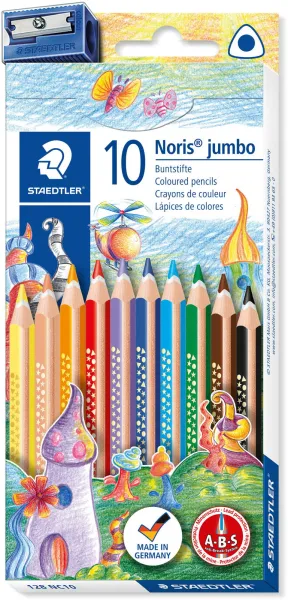 STAEDTLER Noris 128 Jumbo färgpennor