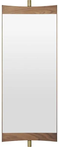 Gubi Vanity 1 Spegel Amerikansk Valnöt